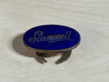 Scammell Commercial Trucks Lorry Bus Transport Enamel Badge Claw Fixing Vintage