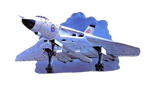 Raf avro vulcan magnet - raf,