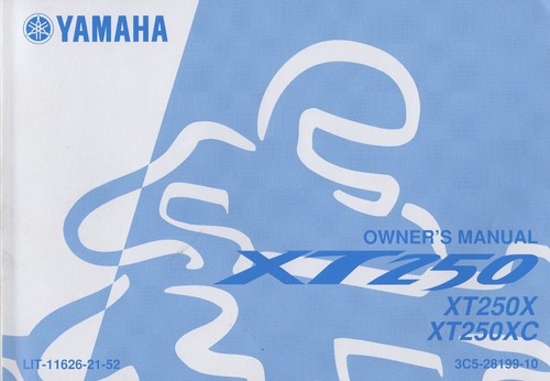 2008 yamaha motorcycle xt250x - yamaha,
