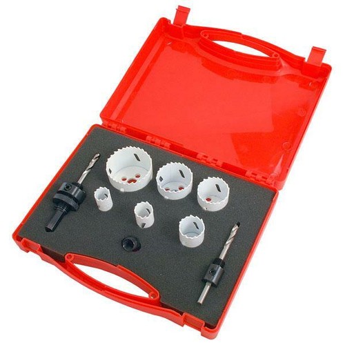9pc plumbers metal - plumbers, saw