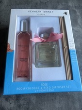 Brand new Kenneth Turner Room Cologne and Reed Diffuser Set