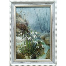 original oil painting framed