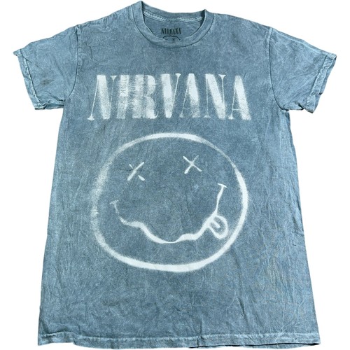 Nirvana smiley face shirt - nirvana,