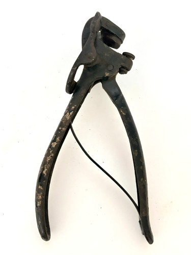 Antique saw set pliers - saw, 6.5"