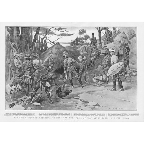 Rhodesia the spoils war - spoils,