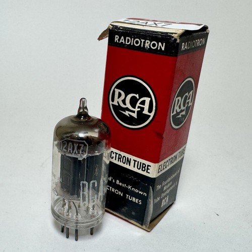 Rca 12ax7 ecc83 - long, black