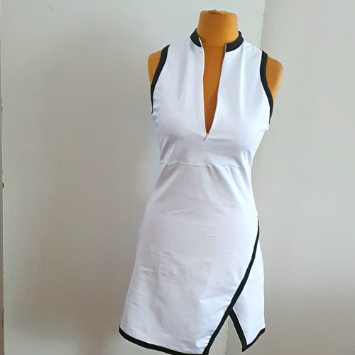 Women white black - white,