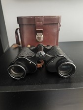 Old Vintage PZO 6x30 Polish Binoculars with Case