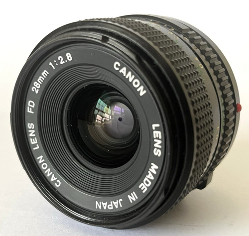 Canon 28mm wide - f2.8,