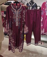 Ethnic Maroon 2 Piece Kurta