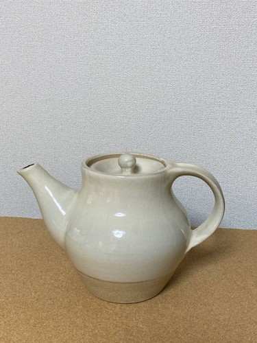 Dezaigama white teapot unused - dezaigama,