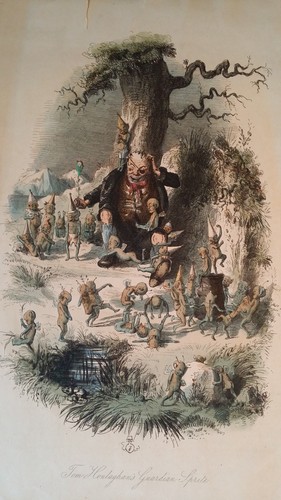 1844 antique engraving tom - 1844,