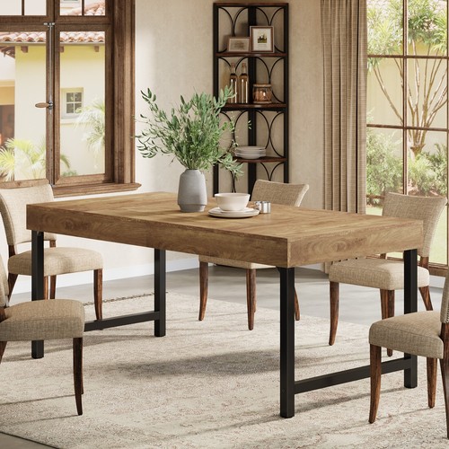 Rustic oak farmhouse dining - rustic,