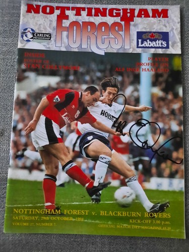 Signed justin edinburgh - signed,