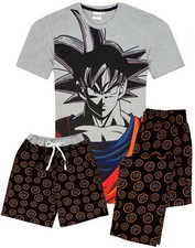 Dragonball Z Goku Character Men's Pyjamas Short OR Long Leg Options