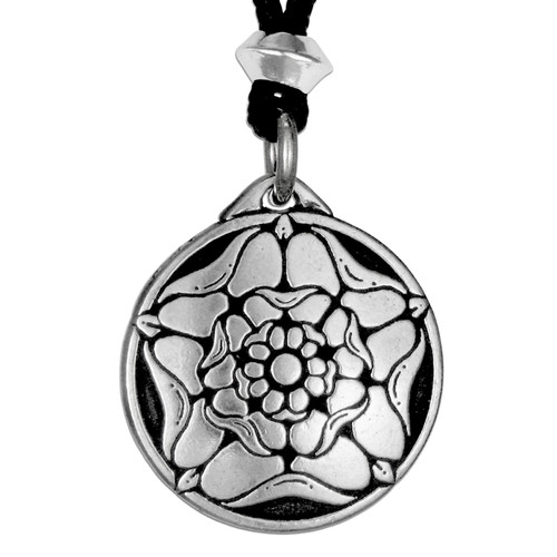 The tudor rose pendant - tudor,
