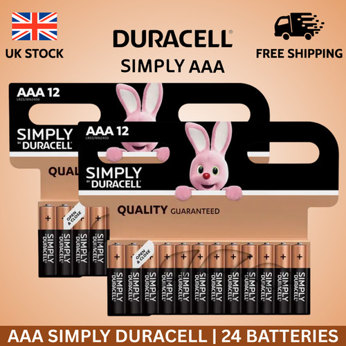 Pack duracell simply aaa - duracell,