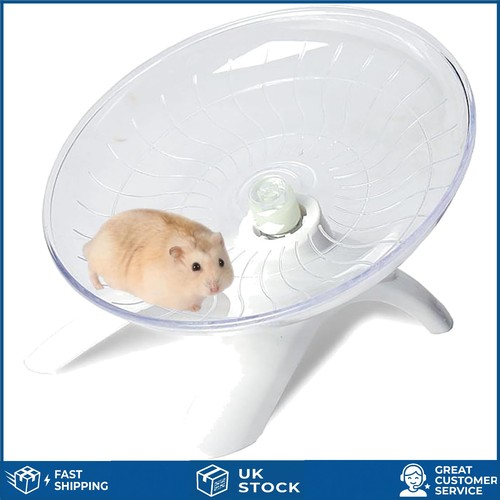 Quiet flying saucer - saucer, hamster
