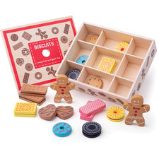 Bigjigs toys wooden - bigjigs, biscuit
