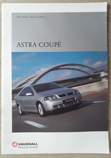 Vauxhall Astra Coupe Brochure