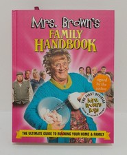 Mrs Brown's Family Handbook, The First Official Book by Agnes Brown SIGNED H/B