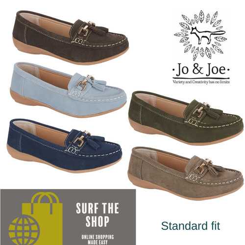 Joe ladies suede nautical - joe,