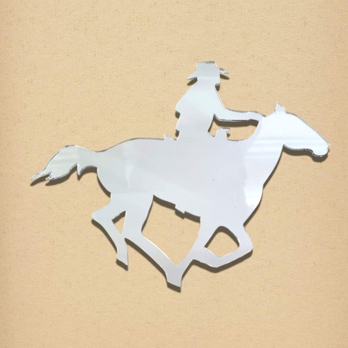 Cowboy horse mirror - cowboy,