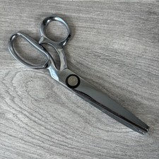 Genuine Russell Pinking Shears Made In Sheffield England Sewing Zigzag Scissors