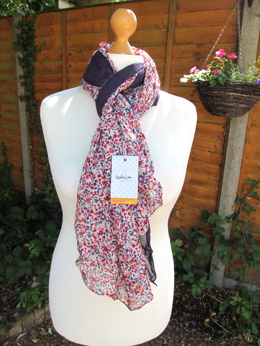 Kipling flower print scarf - kipling,