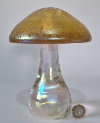 Large iridescent art - iridescent, glass