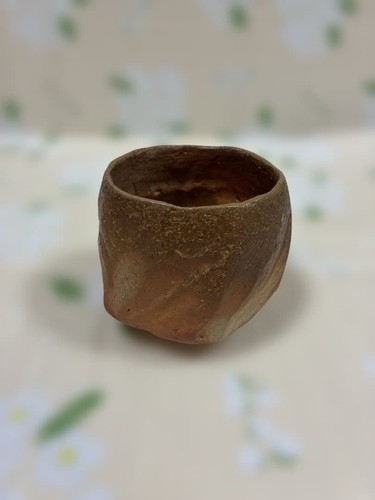 Bizen ware pottery choko 8cm - choko,