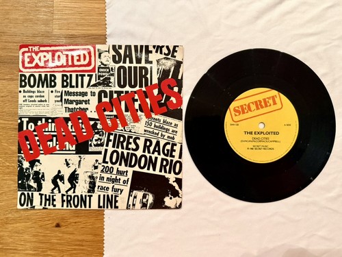 The exploited punk 7in - exploited,