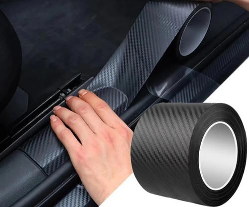 Carbon fibre effect car - carbon,