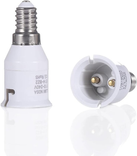 E14 b22 lamp holder adapter - to,
