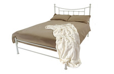 BRISTOL Double Ivory Bedstead
