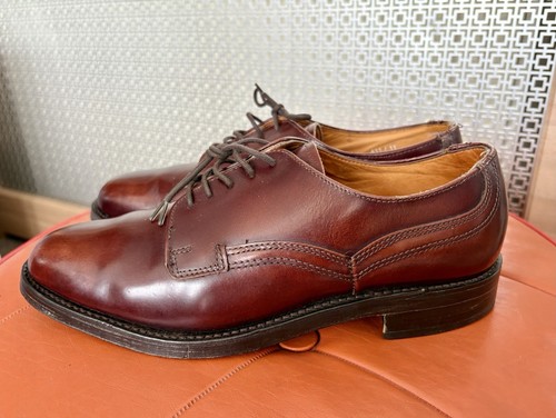 Vintage brown leather smooths - vintage,