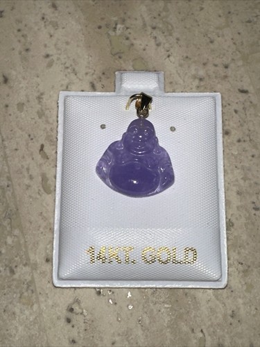 Purple laughing buddha - laughing,