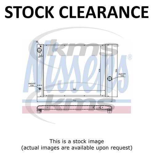 Stock clearance radiator for - radiator,