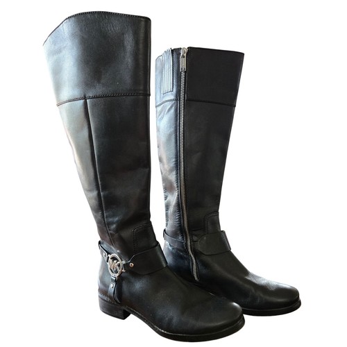 Michael kors black leather - michael,