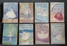 *RARE Set 8 Vintage Lorna Hill Sadler's Wells Ballet Books H/Bs w/D/W's PRESENT!