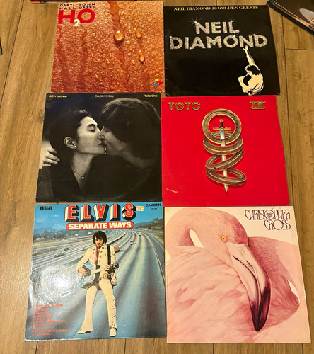 Mixed vinyl records job - 26,