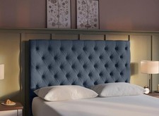 Dreams Flaxby Harrogate Blue Strutted Headboard Double (4'6) WAS £549