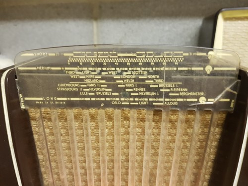 Philips bg290u bakelite midget - bakelite,