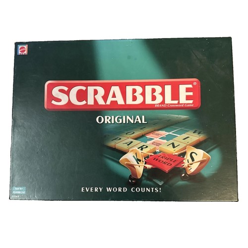 Scrabble original board - scrabble, game