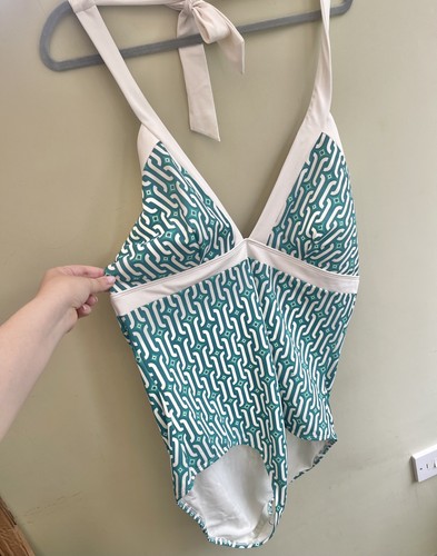 Boden jade green white - green,