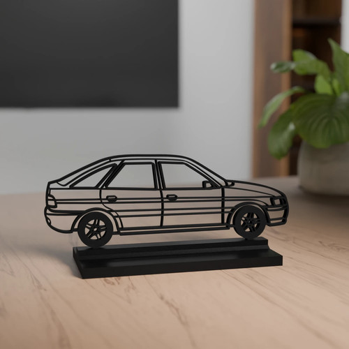 Escort mk6 model decoration - model, 3d