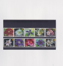 Collection of Guernsey stamp sets NVI modern values GSY & UK
