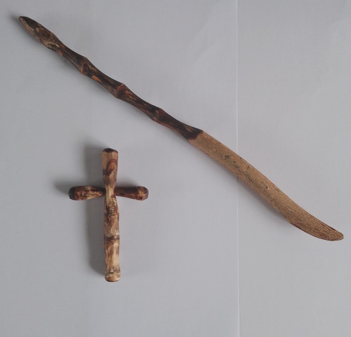 Handmade wand small cross - handmade,