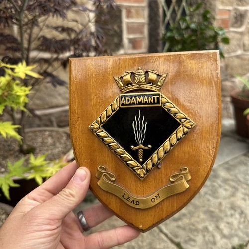 Adamant crest royal navy - crest, ship