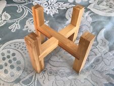 Bamboo Plant Stand Flower Pot